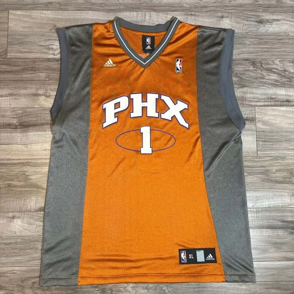 Adidas Phoenix Suns Amar'e Stoudemire #1 NBA Orange Jersey XL